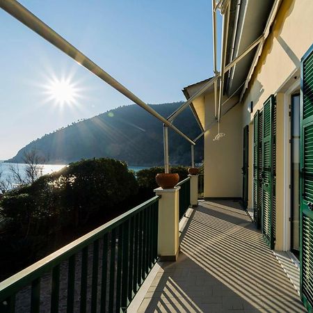 111 - Casa La Secca Vista Mare, 100Metri Dalla Spiaggia E Mare Moneglia Exterior photo