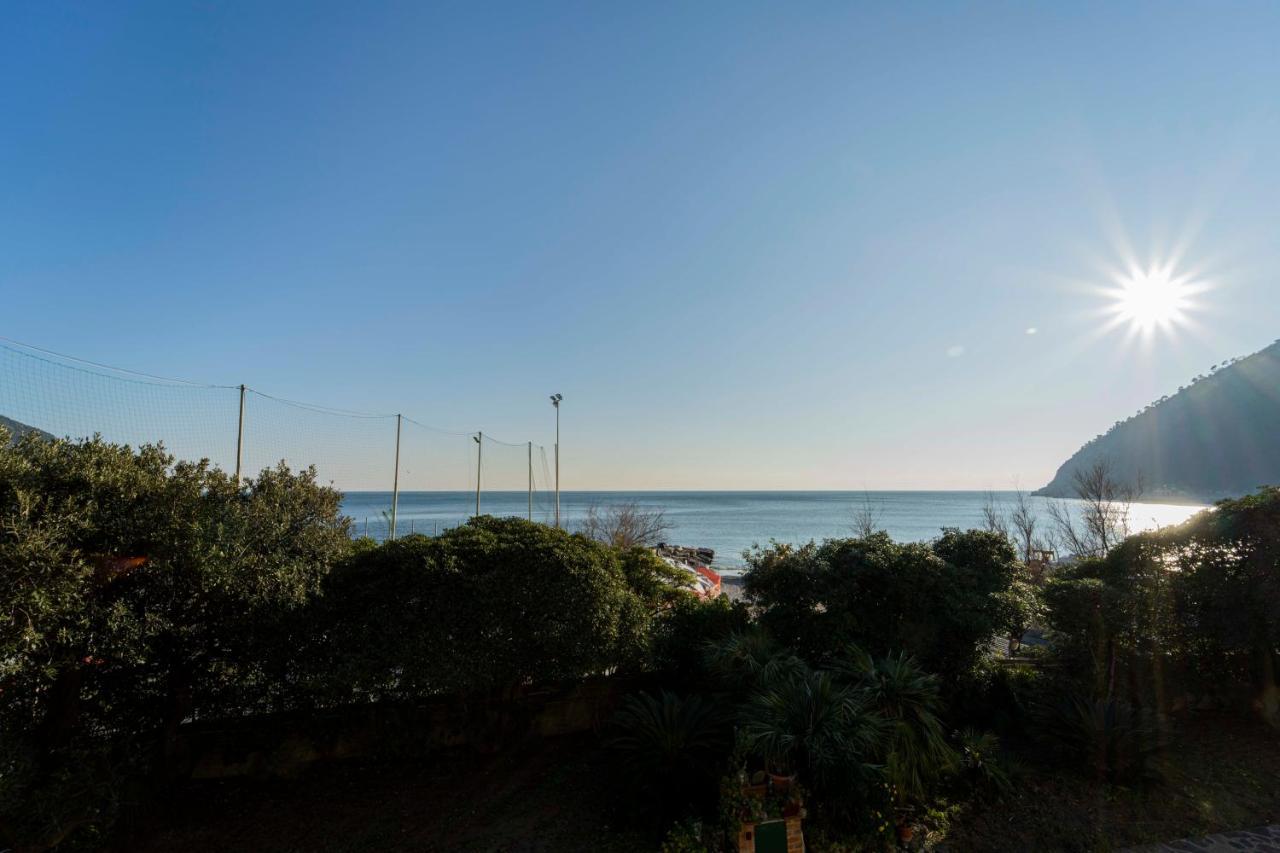 111 - Casa La Secca Vista Mare, 100Metri Dalla Spiaggia E Mare Moneglia Exterior photo