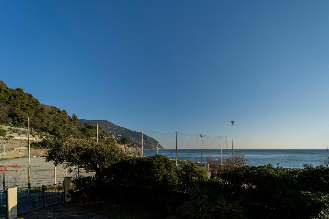 111 - Casa La Secca Vista Mare, 100Metri Dalla Spiaggia E Mare Moneglia Exterior photo